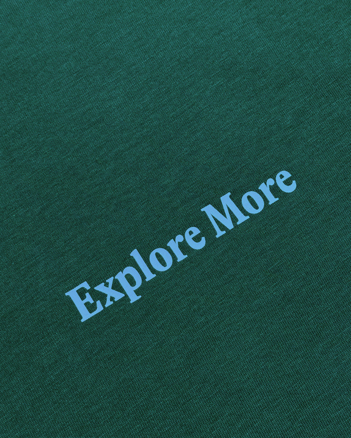 T-shirt classique EXPLORE MORE / WORRY LESS