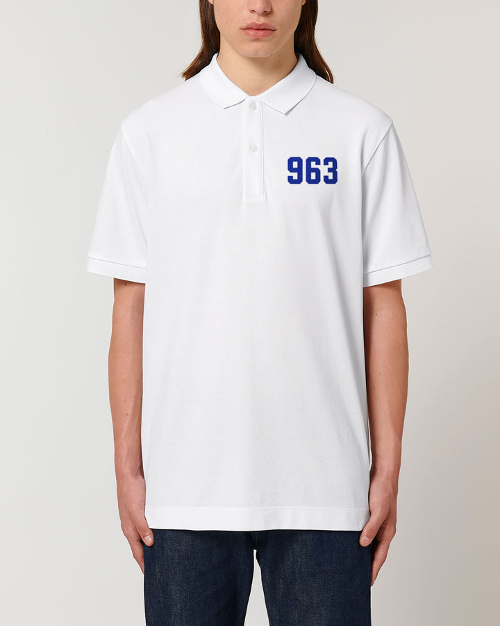 963 piqué polo shirt