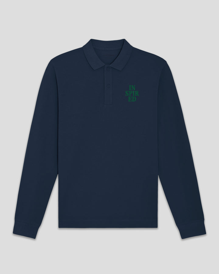 INSPIRED piqué polo shirt