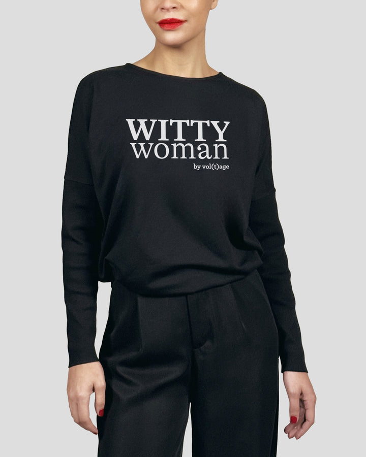 WITTY WOMAN fitted smart-shirt