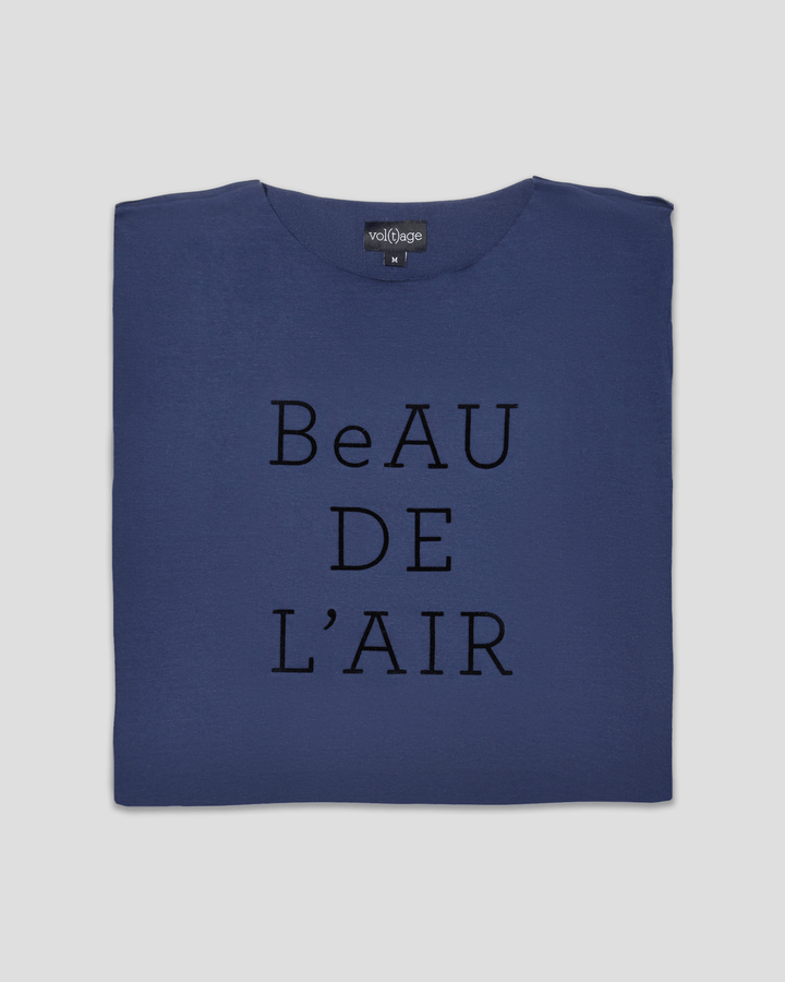 BEAU DE L'AIR boyfriend smart-shirt