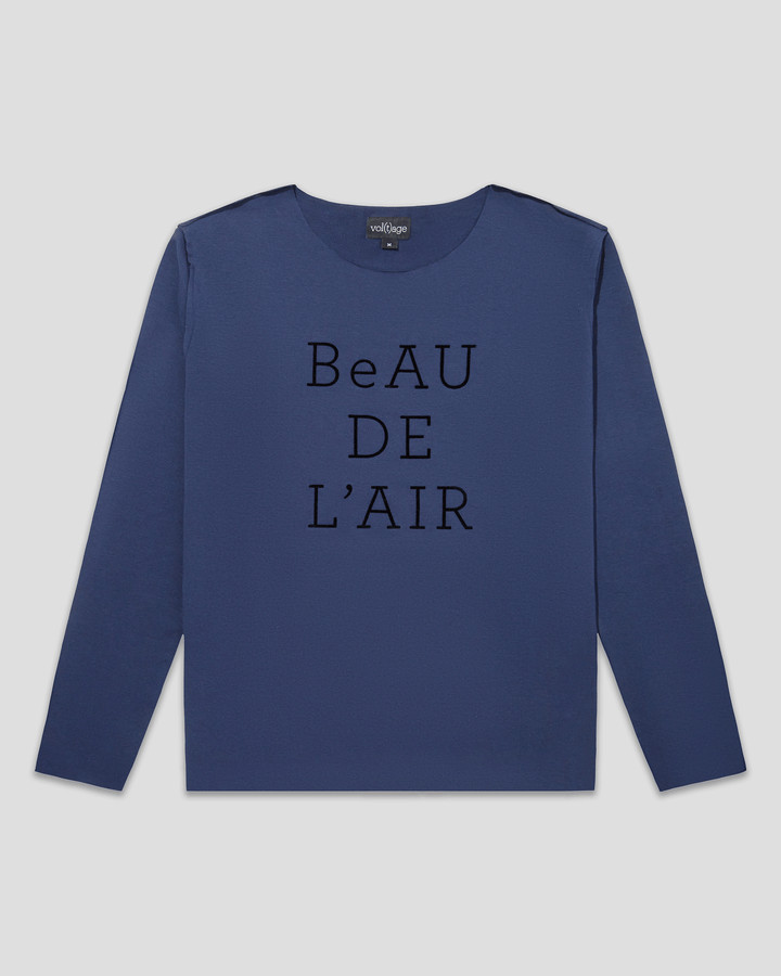 BEAU DE L'AIR boyfriend smart-shirt