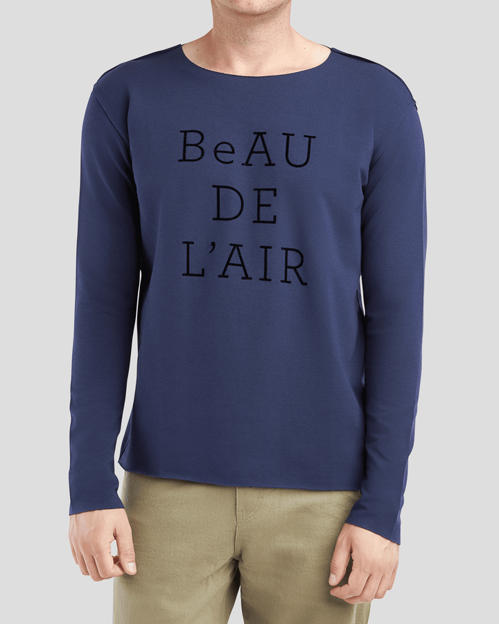 BEAU DE L'AIR boyfriend smart-shirt