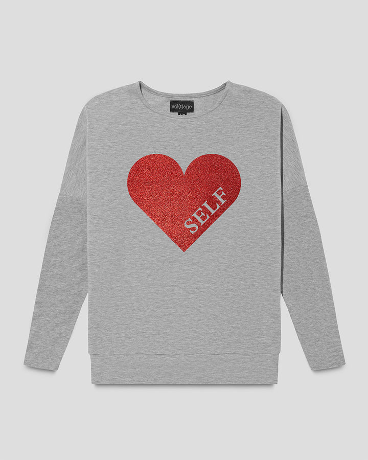 SELF (LOVE) fitted smart-shirt