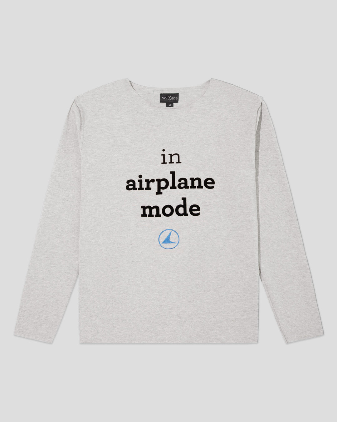 IN AIRPLANE MODE boyfriend smart-shirt