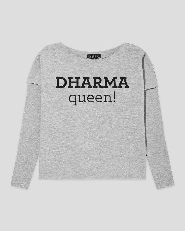 DHARMA queen! relaxed smart-shirt