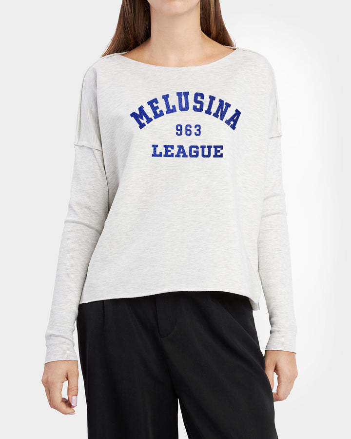 MELUSINA LEAGUE relaxed smart-shirt