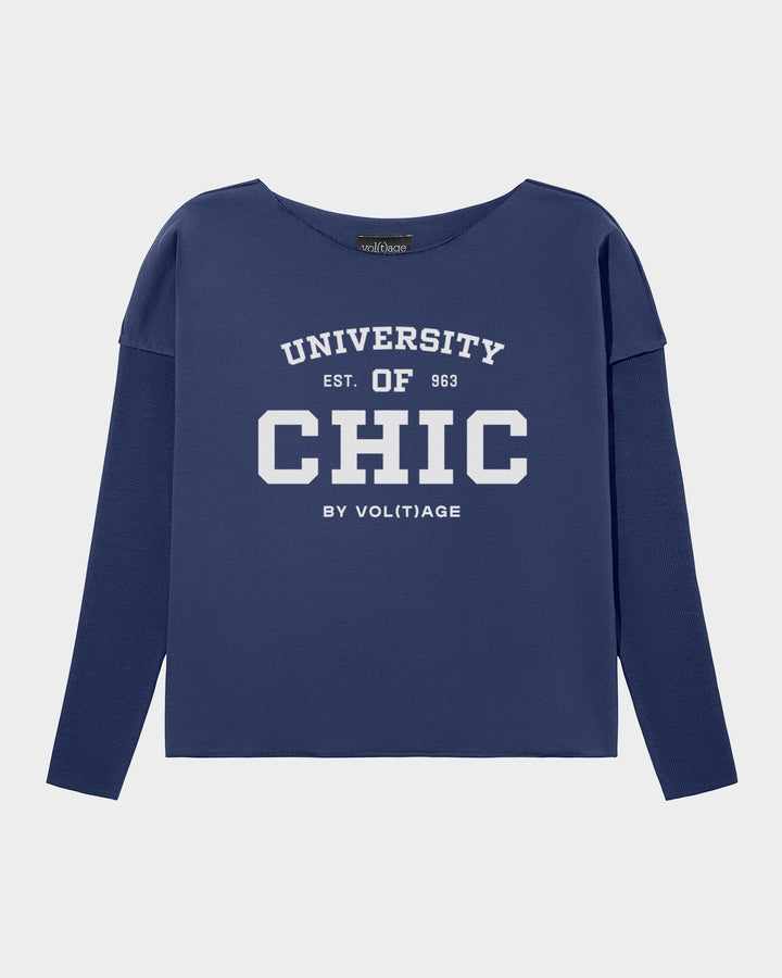 UNIVERSITY OF CHIC relaxed smart-shirt