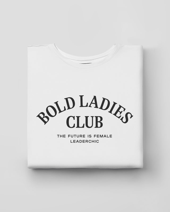 BOLD LADIES CLUB fitted smart-tee