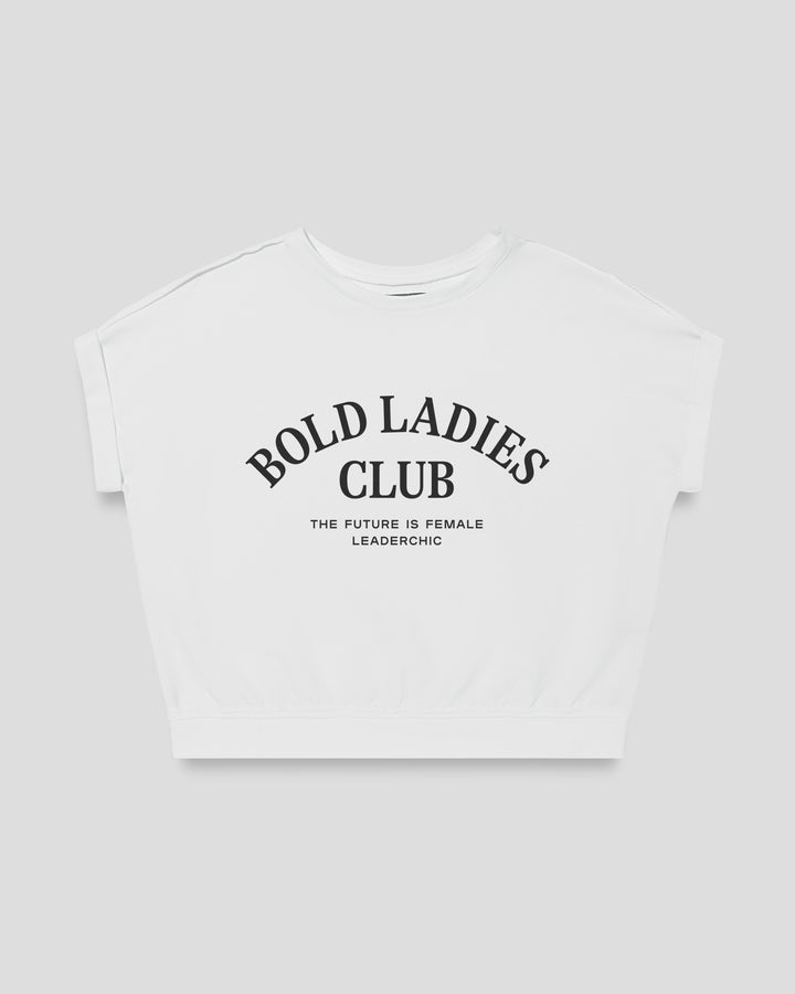 BOLD LADIES CLUB fitted smart-tee