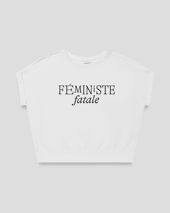 FEMINISTE FATALE fitted smart-tee