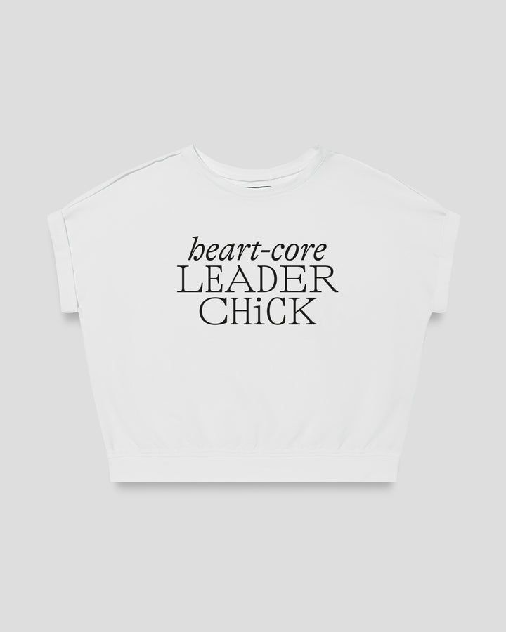 HEART-CORE LEADERCHICK fitted smart-tee