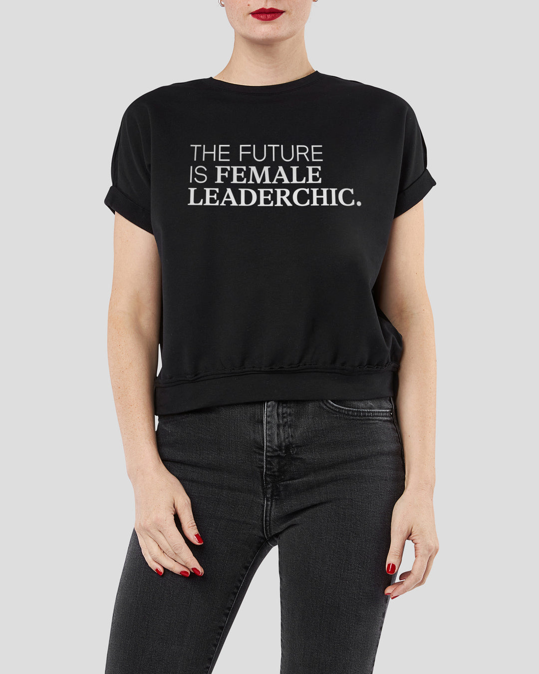 THE FUTURE IS FEMALE LEADERCHIC fitted smart-tee