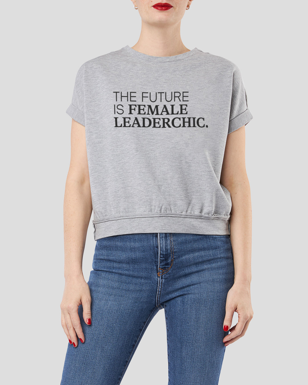 THE FUTURE IS FEMALE LEADERCHIC fitted smart-tee