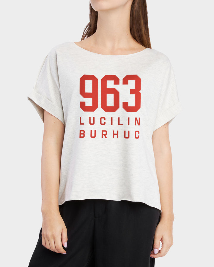 963 LUCILINBURHUC t-shirt décontracté et élégant