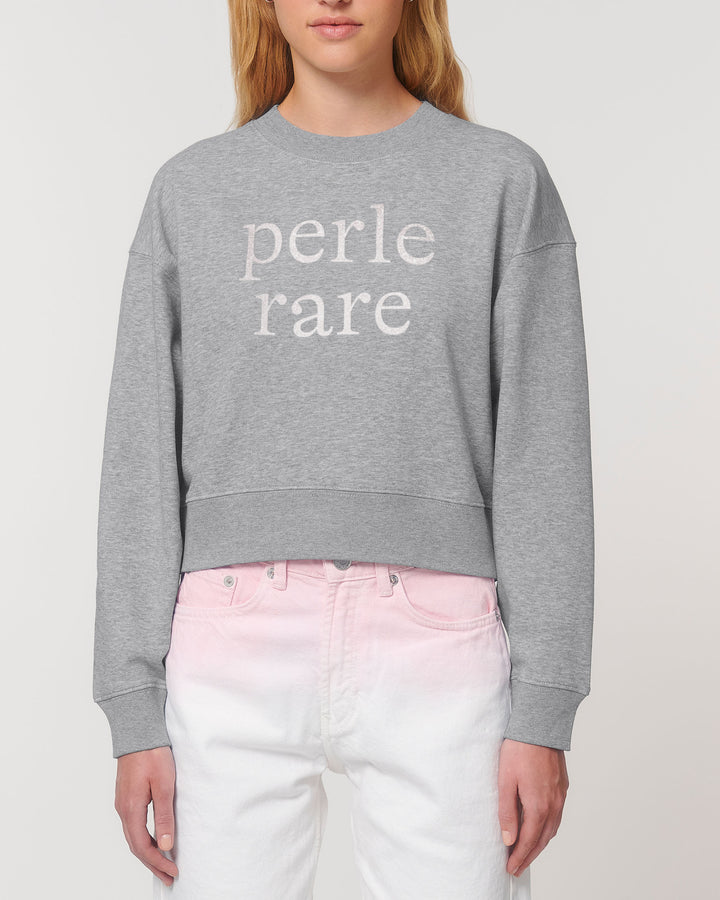 PERLE RARE cropped sweatshirt