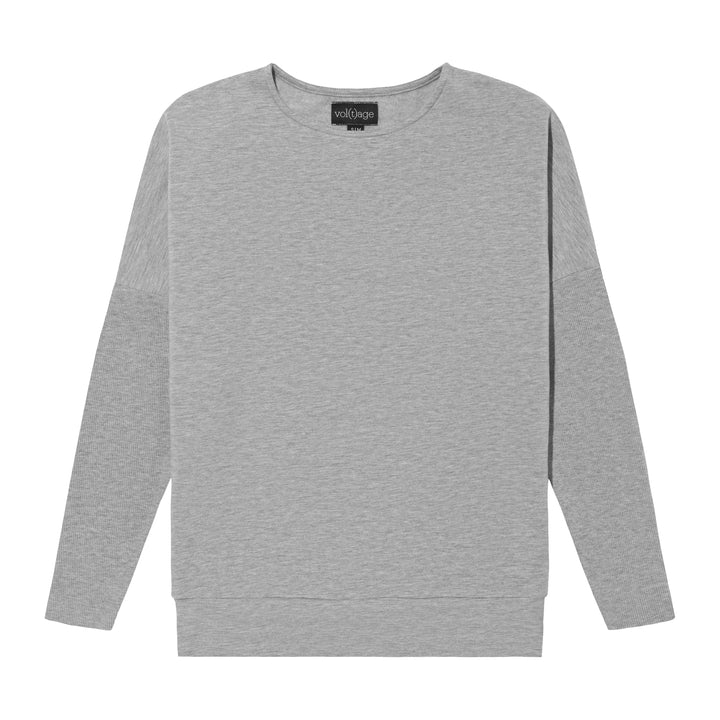 FITTED SMART-SHIRT MID GREY (without print)