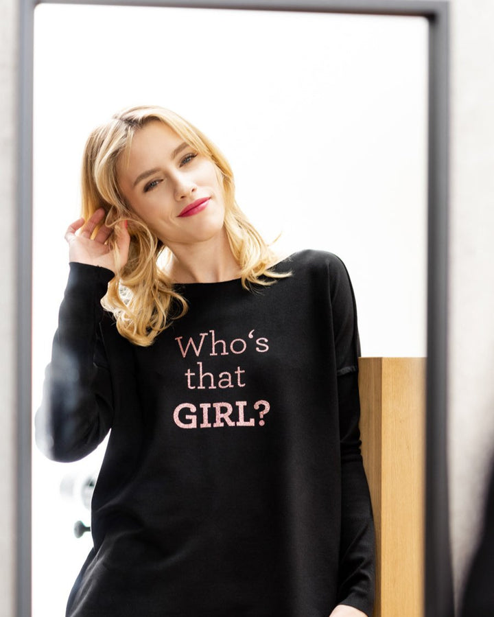 Who's that GIRL? relaxed smart-shirt