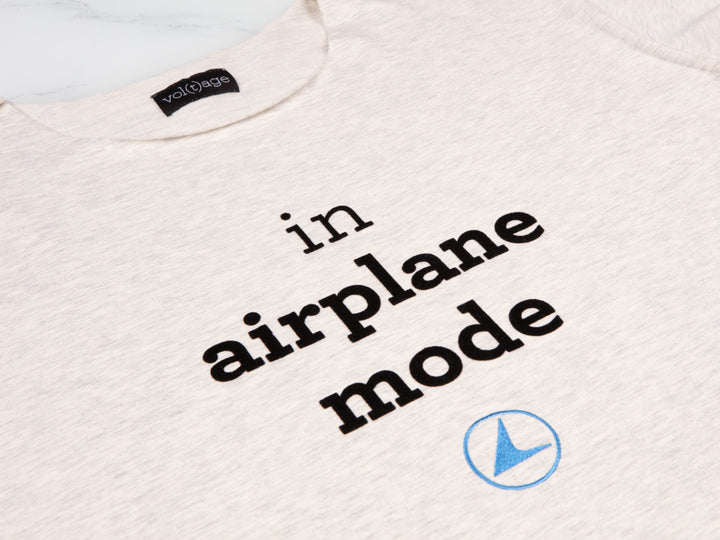 IN AIRPLANE MODE boyfriend smart-shirt