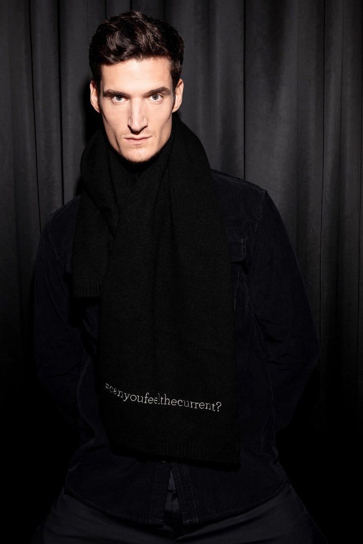 #canyoufeelthecurrent cashmere scarf