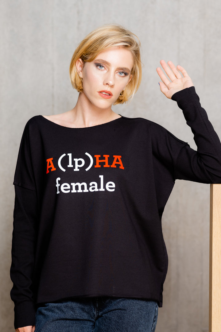 A(LP)HA FEMALE relaxed smart-shirt