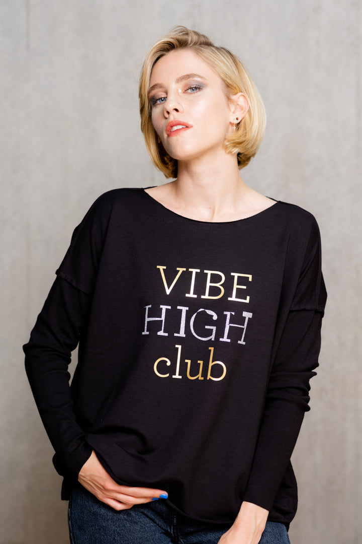 VIBE HIGH CLUB relaxed smart-shirt